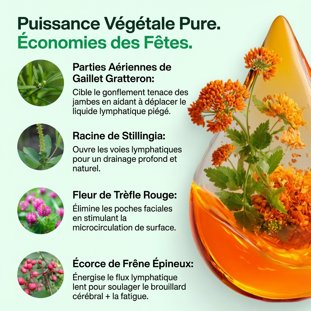 Gouttes de Drainage Lymphatique